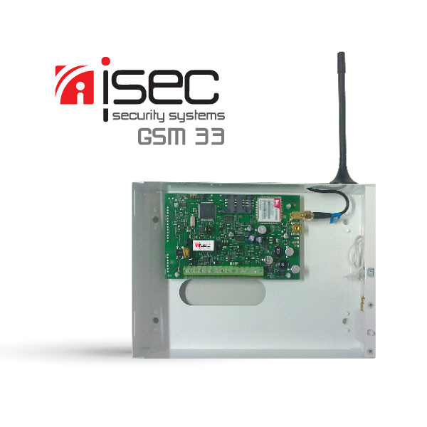 i-Sec GSM33 Συσκευή επικοινωνίας GSM / GPRS 